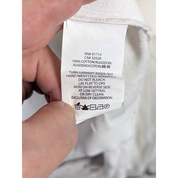 A/X ARMANI EXCHANGE Fine Knit Summer Weight Cotton Pointelle Sweater NWT - Picture 5 of 5